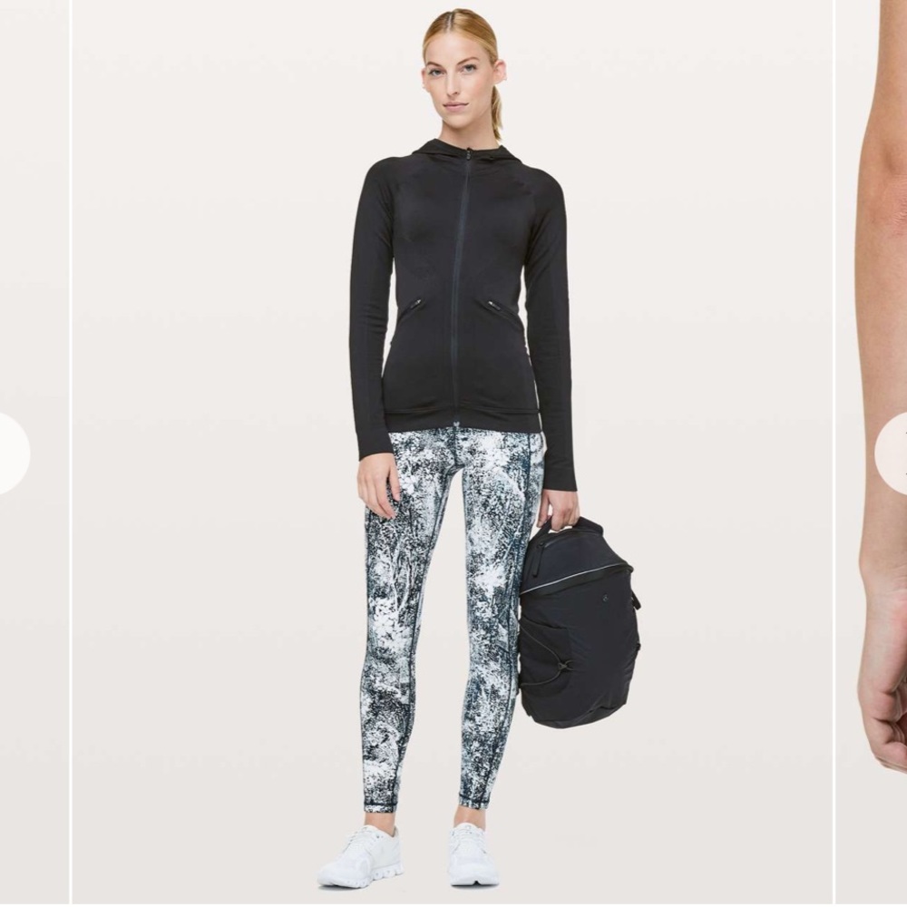 lululemon athletica Monochrome Patterned Leggings